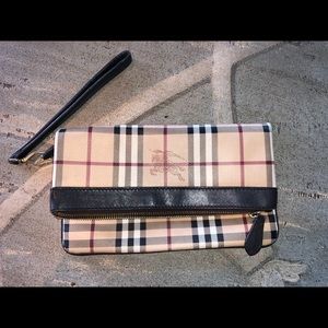 Burberry wristlet
